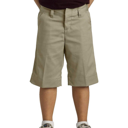 Dickies Little Girls' Uniform Stretch Bermuda Shor