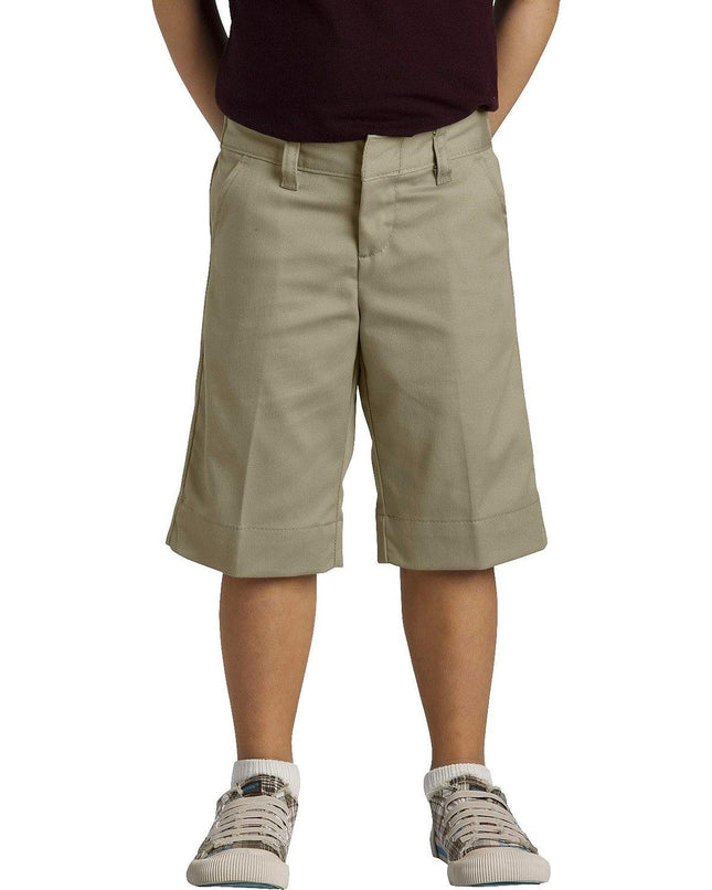 Dickies Little Girls' Uniform Stretch Bermuda Shor