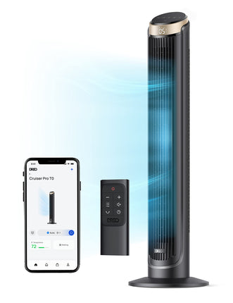 Dreo 40'' WiFi Tower Fan, 26ft/s High-Speed Coolin