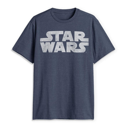 Star Wars Men's Simplest Logo Graphic Tee Shirt, N