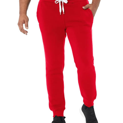 Southpole Men's 1570 Fleece Jogger, Red (A), X-Lar