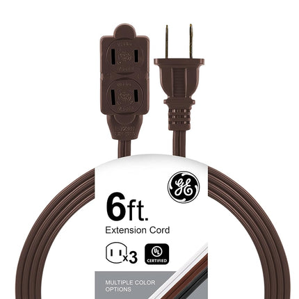 GE JASHEP51932 3-Outlet Grounded Office Cord (6 ft) by GE
