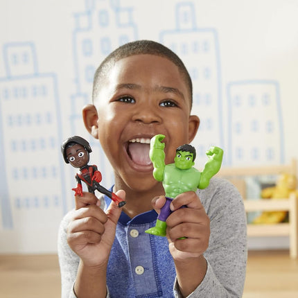 Hasbro SPIDEY AND HIS AMAZING FRIENDS Marvel Hero Reveal Multipack With Mask-Flip Feature
