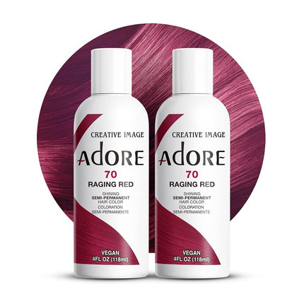 Adore Semi Permanent Hair Color (070 Raging Red) |