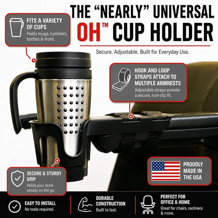The "Nearly" Universal OH - Cup or Drink Holder