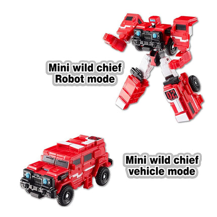 priming water YOUNGTOY TOBOTV TOBOT V MINI ROBOT VERSION 4SET or single item(Mini Wild Chief), Mini Wild Chief, Small