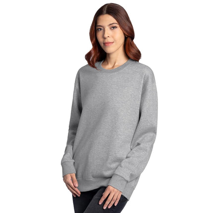 Fruit of the Loom Men's Eversoft Fleece Crewneck Sweatshirts, Moisture Wicking & Breathable, Sizes S-4x, Grey Heather, 3XL