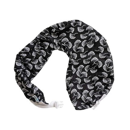 My Brest Friend Original Nursing Pillow Cover - Slipcovers For Baby - Adjustable Fit, Easy Care, Durable - Original Nursing Pillow Not Included, Black Flowing Fans