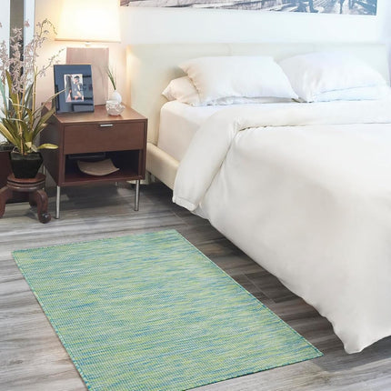 Nourison Positano 3' x 5' Terracotta Fabric Modern Area Rug (3' x 5')