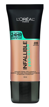 L'Oréal Paris Infallible Pro-Glow Foundation, Cara