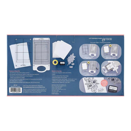 SPELLBINDERS - BETTERPRESS Letterpress System (BP-001), WHITE