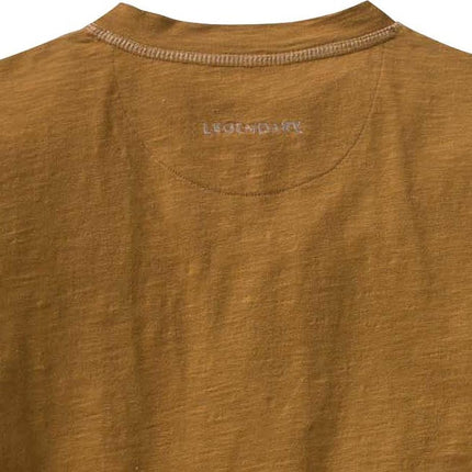 Legendary Whitetails Men's Maverick Slub Henley Shirt, Barley, XL Tall