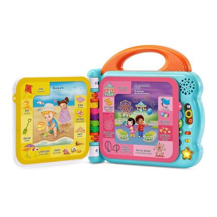 LeapFrog 100 Words About Places I Go Learning Book, Pre School for Kids, Musical Learning Toy With Objects and People, Educational Toy With Facts and Sound Effects, Ages 18 Months +