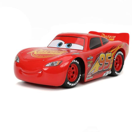 Disney Pixar Cars 1:24 Lightning McQueen RC Remote Control Car 2.4 GHz Red, Toys for Kids
