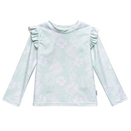 Gerber Baby Girl's Rashguard Set, Tropical, 4T