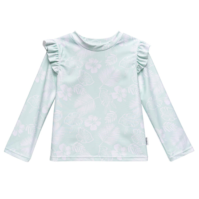 Gerber Baby Girl's Rashguard Set, Tropical, 4T