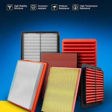 PHILTOP Engine Air Filter, EAF026 (CA9898) Replacement for GP898 NON-SkyActiv Mazda3 (2009-2013), Mazda5 (2009-2010, 2014-2015), Pack of 1