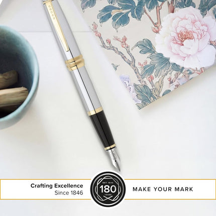 Cross Bailey Medalist Fountain Pen with Medium Nib (AT0456-6MS)
