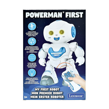 LEXIBOOK, Powerman First, Interactive Learning Robot, ROB16
