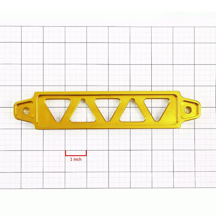 DNA MOTORING Batt-Long-GD Battery Tie Down Mount Bracket,Gold