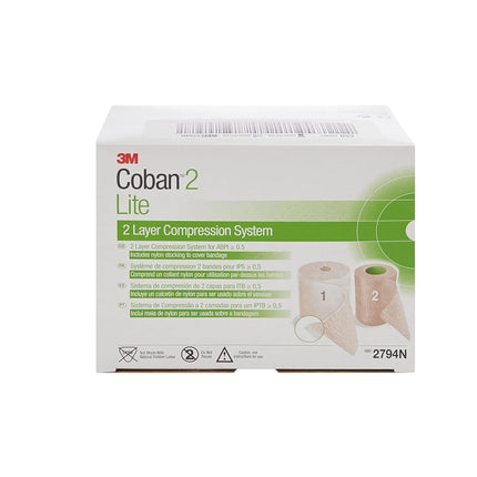 3M 2794N Coban 2 Layer Lite Compression System (8 Boxes)