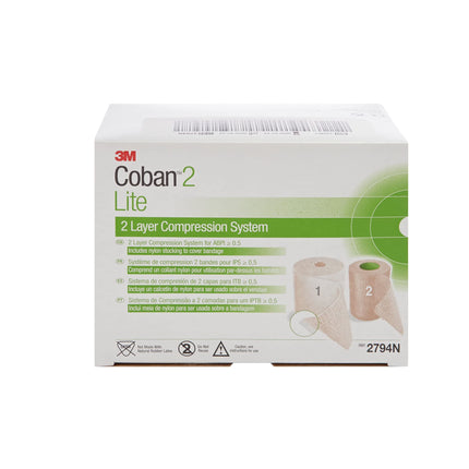 3M 2794N Coban 2 Layer Lite Compression System (8 Boxes)