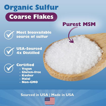 Kala Health MSMPure Coarse Flakes (80 Ounce, Unflavored)