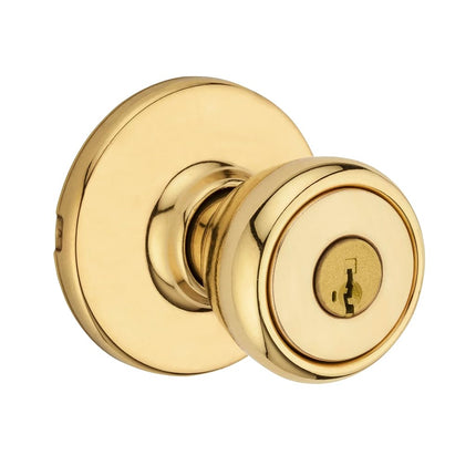 Kwikset 94002-943 Bouton de porte, laiton poli