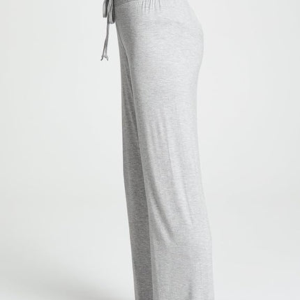 PJ Salvage Women's Rayon Basics Lounge Pant, heathergrey, M