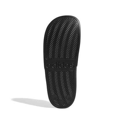 adidas Unisex Adilette Shower Slides, Black White Black, 13.5 UK
