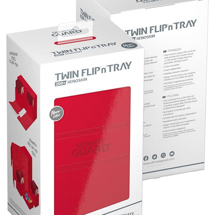 Ultimate Guard Twin Flip n Tray 200+ XenoSkin Monocolor Deck Box