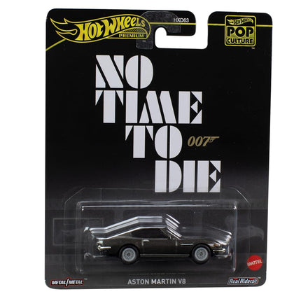 Hot Wheels Premium Pop Culture - Aston Martin V8 James Bond 007 No Time To Die