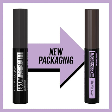 MAYBELLINE - Brow Fast Sculpt Eyebrow Gel Mascara Soft Brown 255-0.09 fl oz (2.75 ml)