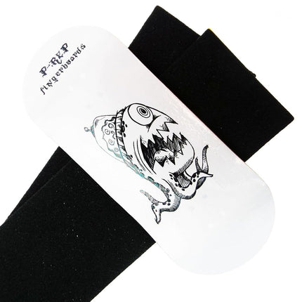 P-REP V2 PRO Performance Complete Wooden Fingerboard with Urethane Wheels - Alien Brain 36mm