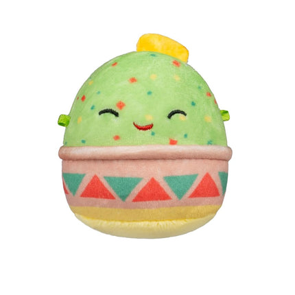 Micromallows Squishmallows Original 6-Pack - Safiya the Zebra, Gideon the Guacamole, Agnolo the Tadpole,Altman the Squid, Connie the Moth, Elin the Lotus