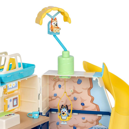 Bluey Cruise Ship Playset with Slide, 15+ Accessories, 2 Figures