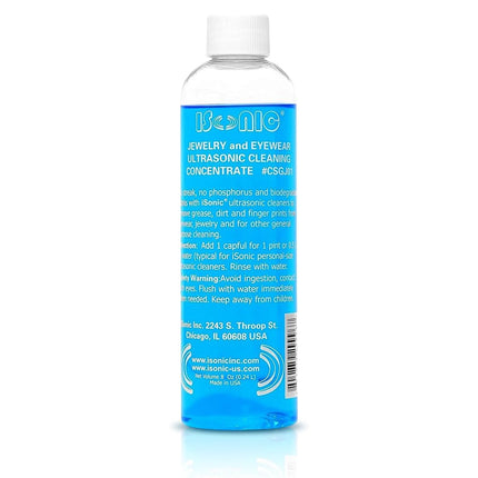 iSonic Ultrasonic Jewelry & Eyeglass Cleaner Solut