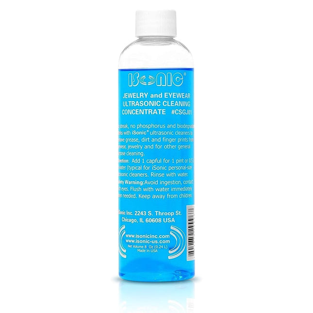 iSonic Ultrasonic Jewelry & Eyeglass Cleaner Solut