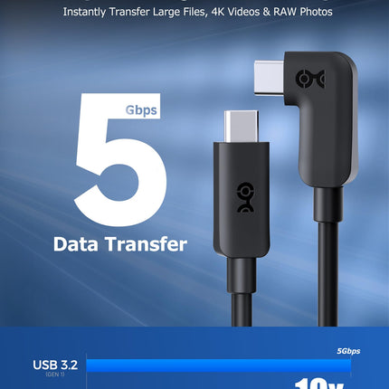 Câble USB C Actif Cable Matters de 5 m pour Casque Oculus Quest 2 et Disques Durs (Compatible avec la Fonctionnalité de Câble Oculus Link) en 5 Mètres / 16,4 Pieds - Non Compatible avec les Écrans ou les Stations d'Accueil