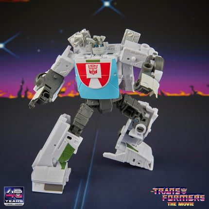 Transformers Studio Series The Transformers: The Movie Wheeljack, Deluxe Class 5-Inch Converting Action Figure, Robot Toys for Ages 8+