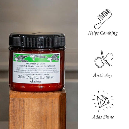 Davines Natural Tech Renewing Conditioning Treatment (For All Scalp and Hair Types) 250ml/8.79oz