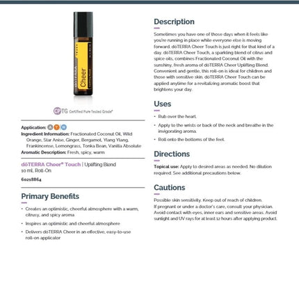 CHEER TOUCH 10 mL