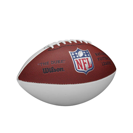 Wilson Ballon de football américain officiel NFL pour autographes - Taille officielle, marron