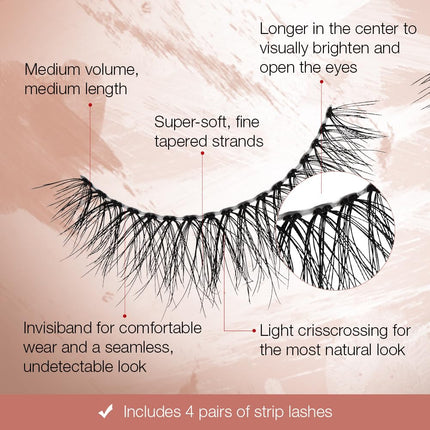 Ardell Pack of 4 Nude Eyelashes - 421
