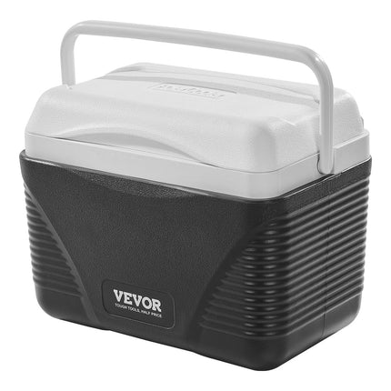 VEVOR Portable Cooler, 8.5 QT Hard Cooler with Ice
