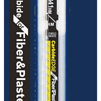 Bosch T341HM1 1-Piece 5-1/4 in. 6 TPI Special for Fiber and Plaster T-Shank Jig Saw Blades