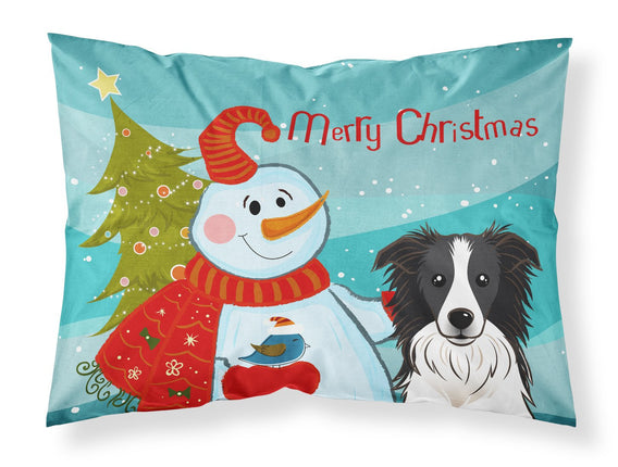 Caroline's Treasures BB1861PILLOWCASE Snowman with