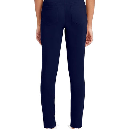 Nautica Junior's Uniform Stretch Jegging Pant, Navy, 3-5
