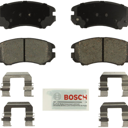BOSCH BE924H Blue Ceramic Disc Brake Pad Set With 