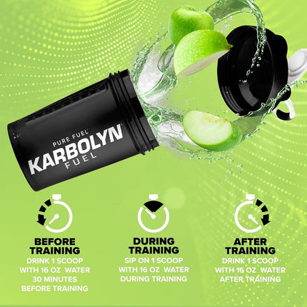 EFX Sports Karbolyn Nutritional Shake, Green Apple, 4.4 Pound